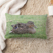 女性用マラルドのポートレート ランバークッション (ブランケット)