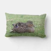 女性用マラルドのポートレート ランバークッション (裏面)