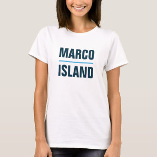 女性用マルコアイランド フロリダTシャツ Tシャツ