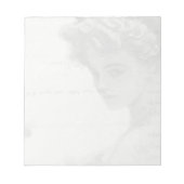 女性用メモビクトリアン帳 ノートパッド (正面)