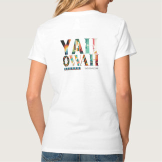 女性用ヤホワデザインTシャツ コットン製 Tシャツ