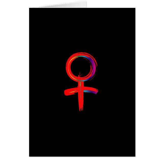 女性用ユニバーサル女性シンボル (正面)