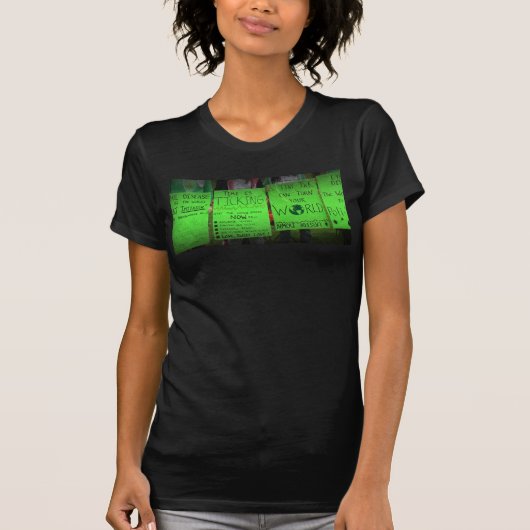 女性用ライム病抗議Tシャツ Tシャツ (正面)