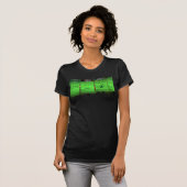 女性用ライム病抗議Tシャツ Tシャツ (正面フル)