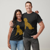 女性用ラブラドール女犬動物プードル Tシャツ (ユニセックス)