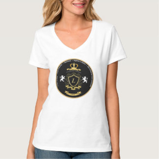女性用ルイス・クレストVネックTシャツ Tシャツ