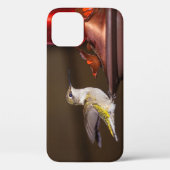 女性用ルビー喉ハミングバードiPhoneケース Case-Mate iPhoneケース (裏面)