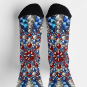 女性用地球に優しソックスオランダカラー ソックス (上部)