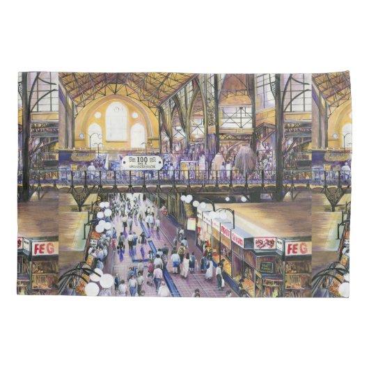 女性用水の押入れは?ブダペスト 枕カバー (裏面)