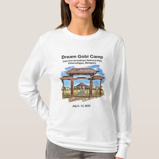 女性用白長袖 Tシャツ