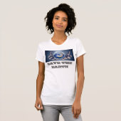 女性用白Tシャツ Tシャツ (正面フル)