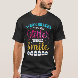 女性用矯正歯科 矯正歯科医 矯正装置 Tシャツ