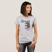 女性用長持ちオーガナイズTシャツ Tシャツ (正面フル)