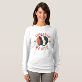 女性用長袖のシャツWMSF Tシャツ (正面フル)