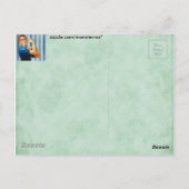 女性用電源はがき ポストカード (裏面)