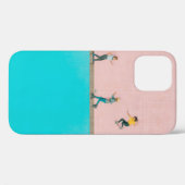 女性用黄シャツ Case-Mate iPhoneケース (裏面 (横))