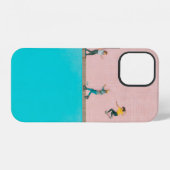 女性用黄色シャツ iPhoneケース (裏面横)
