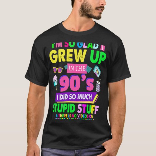 女性用90年代のレース衣装と90年代のフェスティバル衣装 Tシャツ (正面)