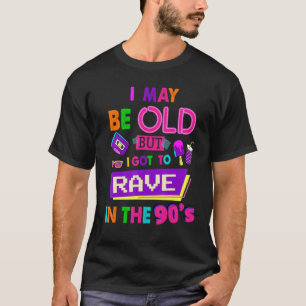 女性用90年代のレース衣装と90年代のフェスティバル衣装 Tシャツ