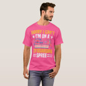 女性用 キーボードを打つのに夢中でごめんなさいね キ Tシャツ (正面フル)