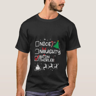 女性用 ニース ネイティ バトントワラー マジョレット キリスト Tシャツ