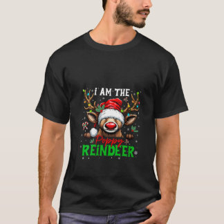 女性用 楽しいクリスマス 家族おそろい 私はポップ Tシャツ