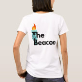 女性用「誰にでも何かできる」Tシャツ Tシャツ (裏面)