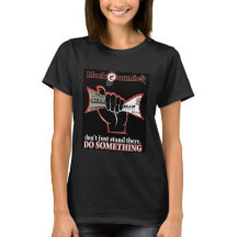 女性用"Buck and Ballot"Tシャツ