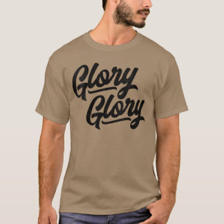 女性用 Glory Glory Georgia ラリーファイトソング Vネック Tシャツ
