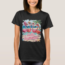 女性用「Hello Summer」Tシャツ