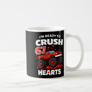 女性用 I'm Ready To Crush 67 Hearts トラック バレンタイン コーヒーマグカップ