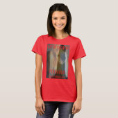 女性用「Out Of His Mind」カラーTシャツ Tシャツ (正面フル)