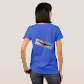 女性用「We Will Get You」カラーTシャツ Tシャツ (裏面フル)