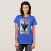 女性用「We Will Get You」カラーTシャツ Tシャツ (正面フル)