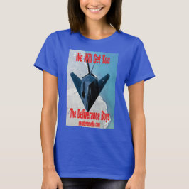 女性用「We Will Get You」カラーTシャツ Tシャツ