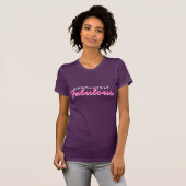 女性用Absolutely Fabulous Tシャツ (正面フル)