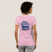 女性用ARC Honor フロント/バックロゴTシャツ Tシャツ (裏面フル)