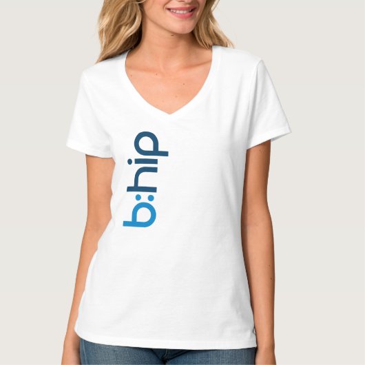 女性用b:hip tシャツ (正面)