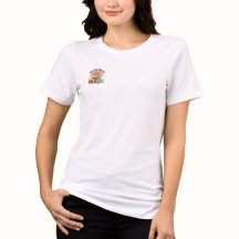 女性用Bella+CanvasスリムフィットTシャツ