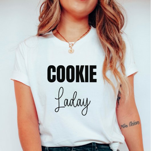 女性用Cookieレディーシャツ Tシャツ