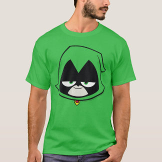 女性用DCコミックシーンイットタンズゴーレイヴン大顔Vネックf Tシャツ