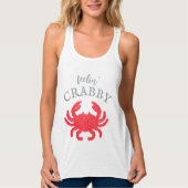 女性用Feelin Crabbyタンクトップ タンクトップ (正面)