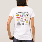 女性用PMRP20周年記念Tシャツ Tシャツ (裏面)