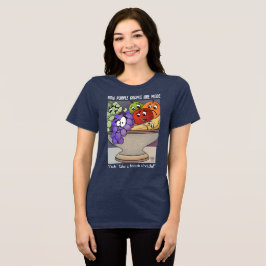 女性用Tシャツを吸う トライブレンドTシャツ