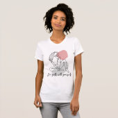 女性用Tシャツデザイン Tシャツ (正面フル)