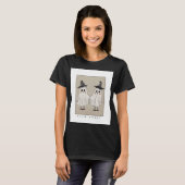 女性用Tシャツ カジュアル おしゃれ 快適 普段着 Tシャツ (正面フル)