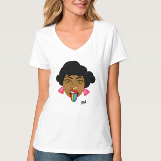 女性用Tシャツ&トップス Tシャツ (正面)