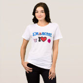 女性用Tシャツ トライブレンドTシャツ (正面全面)