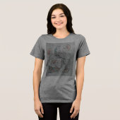 女性用Tシャツ トライブレンドTシャツ (正面全面)