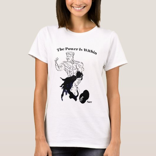 女性用Tシャツ:パワー Tシャツ (正面)